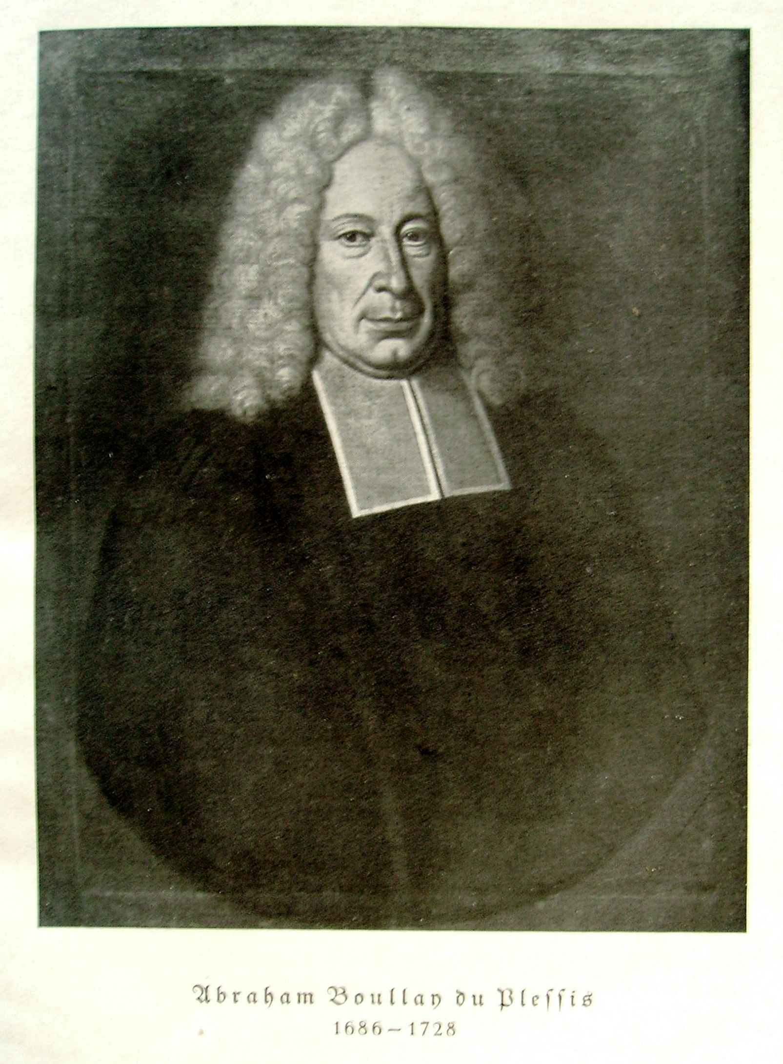 Pfarrer Boullay du Plessis